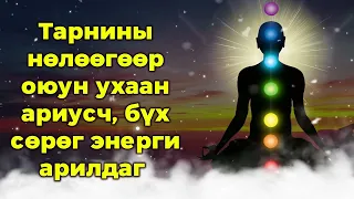 Тарнины нөлөөгөөр оюун ухаан ариусч, бүх сөрөг энерги арилдаг