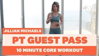 10 Minute Core Workout with Celeb PT Jillian Michaels | Women’s Health UK