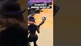 KSI reaction to Mongraal fortnite clip😂#short #fypシ #fortnite