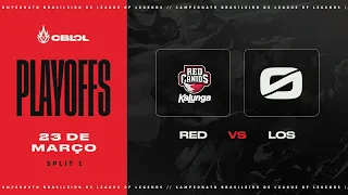 RED Kalunga x LOS | CBLOL 2024: 1ª Etapa - Playoffs (MD5)