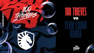 100 vs. TL - Week 1 Day 2 | LCS Summer Split | 100 Thieves vs. Team Liquid Honda (2023)