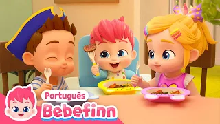 EP26 | É Assim Comemos as Refeições | Cante Junto com Bebefinn em Português - Canções Infantis