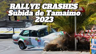 Shocking Crashes at 2023 Max-Attack Rallye Subida de Tamaimo