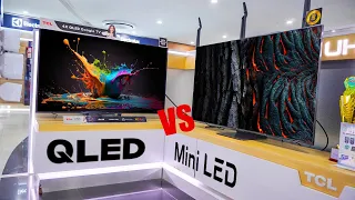 TV QLED VS TV Mini-LED Bagus Mana? || Perbedaan / Perbandingan QLED dan Mini-LED || TCL C745 VS C845