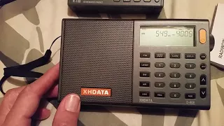 Prueba en MW, entre el XHDATA D-808 vs RADIWOW  R-108