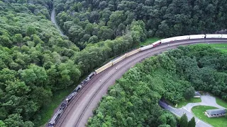 Horseshoe Curve (Altoona PA) Derailment - July 26, 2019