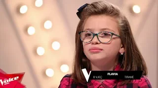 Flavia - Introduction video | The Blind Auditions | The Voice Kids Albania 2018