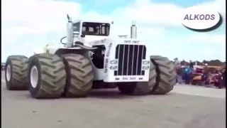 World's Largest Farm Tractor   Big Bud 747   YouTube