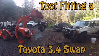 Starting The Toyota 3.4 Swap!!!