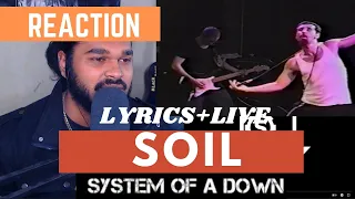 SOUTH AFRICAN REACTION TO System of a Down - Soil Lyrics+live (HD/DVD Quality)