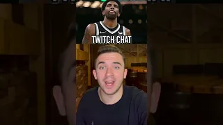 Kyrie Irving Goes Off On His Twitch Chat 😮