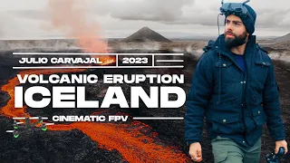 Iceland Volcanic Eruption 2023 | 4K Cinematic FPV