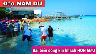 Đảo Nam Du thiên đường du lịch với bãi biển Hòn mấu cực đẹp đông nghẹt du khách 2 | Khương nhựt minh