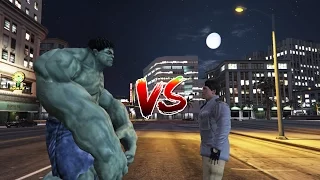 Hulk VS The Terminator - Epic Battle (GTA 5)