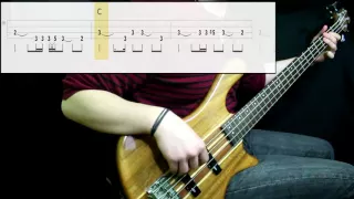 Radiohead - Creep (Bass Only) (Play Along Tabs In Video)