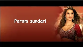 Param Sundari -Lyrical Video | Mimi | Kriti Sanon, Pankaj Tripathi | @A. R. Rahman| Shreya |Amitabh