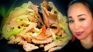 Chicken & Cabbage Stir Fry Chinese Style