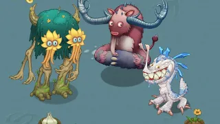 Gnarls, Flum Ox and Incisaur on Bone Island Full Song (My Singing Monsters)