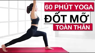 60 phút YOGA GIẢM CÂN cho dáng đẹp eo thon | Hoàng Uyên Yoga