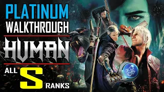 DMC5 SE - Platinum Walkthrough 2/9 - HUMAN difficulty S Ranks