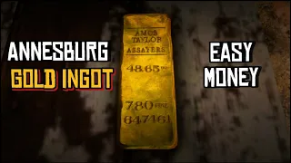 RDR2 - Sketched Map Location : Annesburg Gold Ingot | Reed Cottage | Easy $300, Full Guide