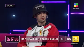 🔥 Ramiro Bueno contestó "Las Rapiditas": "Soy fanático de mi papá"