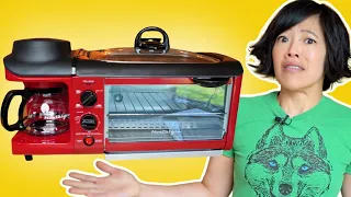 🥓 🍳 ☕️ Does The 3-In-1 Breakfast Station Work ? Gadget Test