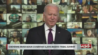 Cheyenne River Sioux Tribe president upset with Biden administration’s Tribal Nations Summit