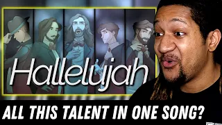 Reaction to "HALLELUJAH" - Caleb Hyles Ft. Thomas Sanders, Jonathan Young, Dan Vasc, Colm McGuinness