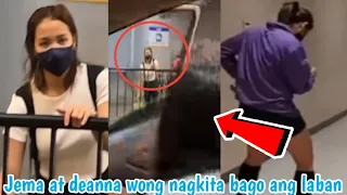 OMG! DEANNA WONG SPOTTED LIHIM NA NAKIPAG KITA KAY JEMA GALANZA BAGO ANG LABAN KAHAPON