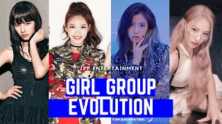 JYP Girl Group Evolution (2007-2022)