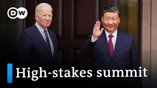 China and US leaders meet for overdue talks | DW News
