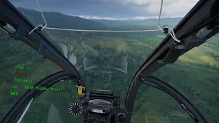 War Thunder Helicopter training (IN VR!!)