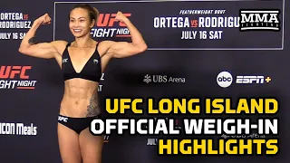 UFC Long Island Official Weigh-In Highlights - MMA Fighting