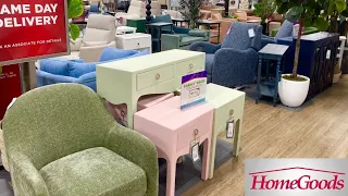 HOMEGOODS SHOP WITH ME ARMCHAIRS TABLES SOFAS FURNITURE EASTER DECOR SHOPPING STORE WALK THROUGH