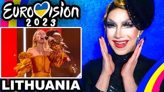 Monika Linkytė - Stay - Lithuania 🇱🇹  Drag Queen Reacts to Eurovision 2023