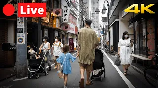 TOKYO LIVE 4k - Sunday Morning Ginza Luxury Shopping - Goldenweek 2021