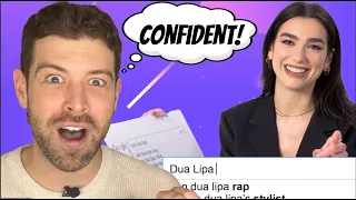 Dua Lipa's Presentation Skills | Reaction & Analysis