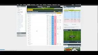 Correct Score Trading - lack of goals in Norway - Part 1 pre-match