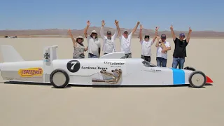 El Mirage, Sept, 12, 2021 New Land Speed Record, 215 MPH  Team Aardema