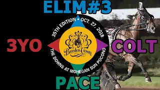 2018 Breeders Crown Elim#3 - This Is The Plan - 3YO Colt Pace