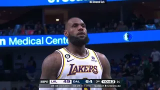 LeBron James 26 pts 8 reb 3 ast vs Dallas Mavericks | 2023-02-26