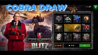 Cobra Draw + Showcase | Watch my painful experience 🤣 WOTB | WOTBLITZ