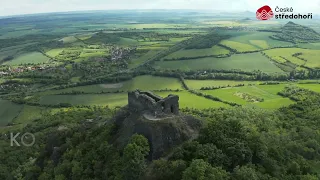 Hrad Košťálov v Českém středohoří