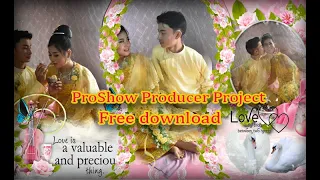 How to make ProShow Producer Wedding 5 Project Free download