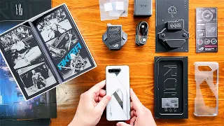 UNBOXING! Asus ROG Phone 5 and 5 Ultimate (with accessories)