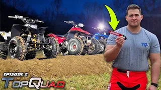 We made a Monster Jam Track to Race our Cheap Midsize Quads! - Top Quad 3 Episode 2