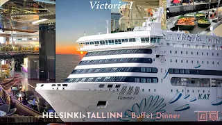 Tallink Victoria 1 Helsinki to Tallinn: Buffet Dinner