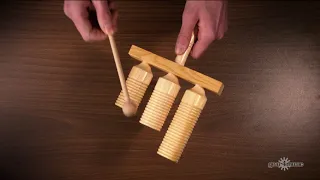 3 Tone Wooden Agogo | Gear4music demo