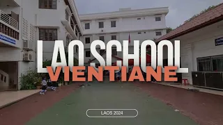 School Tour // Vientiane Laos 2024 // Annasor Travels